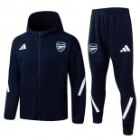 Coupe Vent Capuche Arsenal 2026-27 Bleu