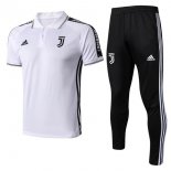 Polo Conjunto Complet Juventus 2019-20 Blanc Noir