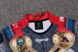 Thailande Maillot Melbourne Storm Thor 2017 2018 Gris