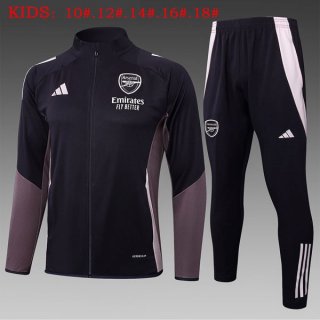 Enfant Survetement Arsenal 2025-26 Gris 5 Enfant Survetement Arsenal 2025-26 Gris 5