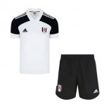 Maillot Fulham 1ª Enfant 2020-21 Blanc