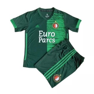 Maillot Feyenoord Rotterdam 2ª Enfant 2021-22 Vert