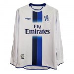 Maillot Chelsea 2ª ML Retro 2003 2005 Blanc Maillot Chelsea 2ª ML Retro 2003 2005 Blanc