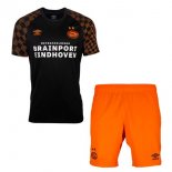Maillot Eindhoven 2ª Enfant 2019-20 Noir Orange