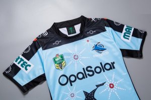 Thailande Maillot Cronulla Sharks 2018 Bleu