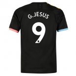 Maillot Manchester City NO.9 G.Jesus 2ª 2019-20 Noir