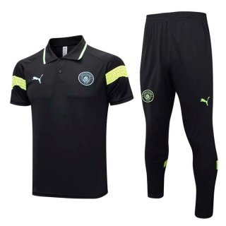 Polo Manchester City Ensemble Complet 2023-24 Noir 2