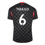 Maillot Liverpool NO.6 Thiago 3ª 2020-21 Noir