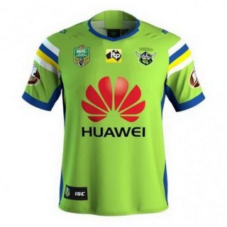 Thailande Maillot Canberra Raiders 1ª 2018 Vert