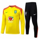 Sweatshirt Brésil 2026-27 Jaune Sweatshirt Brésil 2026-27 Jaune
