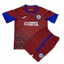 Maillot Cruz Bleu 3ª Enfant 2020-21 Rouge