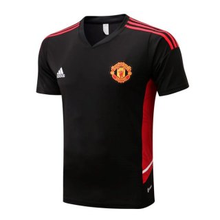 Maillot Entrenamien Manchester United 2022-23 Noir