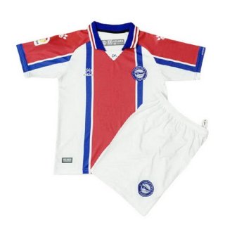 Maillot Deportivo Alavés 2ª Enfant 2020-21 Rouge