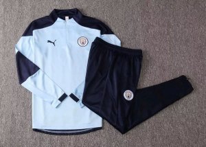 Survetement Manchester City 2020-21 Bleu Noir