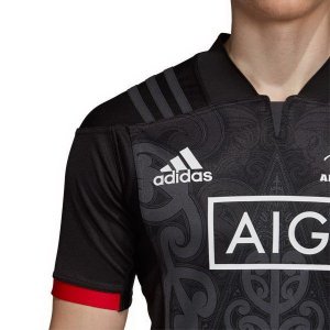 Thailande Maillot All Blacks 2019 Noir