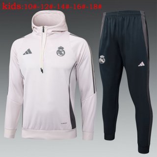 Enfant Sweat Shirt Capuche Real Madrid 2025-26 Rose Enfant Sweat Shirt Capuche Real Madrid 2025-26 Rose