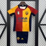 Maillot Roma 1ª Enfant Retro 2001-2002