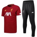 Entrainement Liverpool Conjunto Complet 2019-20 Rouge Noir