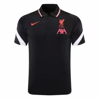 Polo Liverpool 2020-21 Noir Blanc