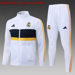 Enfant Survetement Real Madrid 2026-27 Blanc 5