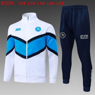 Enfant Survetement Naples 2026-27 Blanc 2