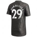 Maillot Manchester United NO.29 Wan Bissaka 2ª 2020-21 Noir