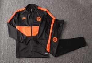 Survetement Chelsea 2019-20 Orange Noir