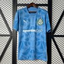Thailande Maillot Palmeiras Gardien 2025-26 Bleu