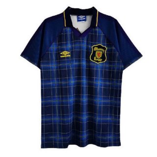 Thailande Maillot Écosse 1ª Retro 1994 1996 Bleu