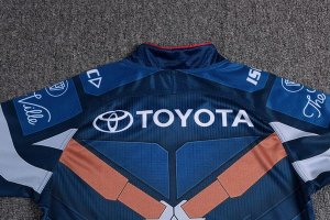 Thailande Maillot Cowboys Capitan America Bleu