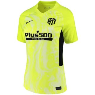 Maillot Atletico Madrid 3ª Femme 2020-21 Vert Fluorescent