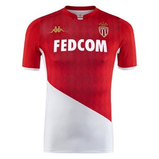 Thailande Maillot AS Monaco 1ª 2019-20 Rouge Blanc