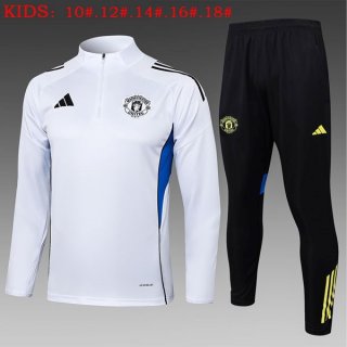 Enfant Sweatshirt Manchester United 2025-26 Blanc 5 Enfant Sweatshirt Manchester United 2025-26 Blanc 5