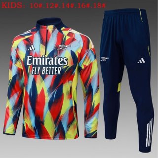 Enfant Sweatshirt Arsenal 2025-26 Bleu Rouge 2 Enfant Sweatshirt Arsenal 2025-26 Bleu Rouge 2