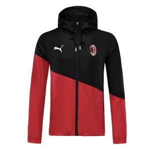 Coupe Vent AC Milan 2019-20 Noir Rouge