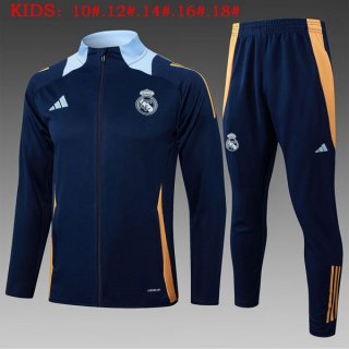Enfant Survetement Real Madrid 2025-26 Bleu Enfant Survetement Real Madrid 2025-26 Bleu