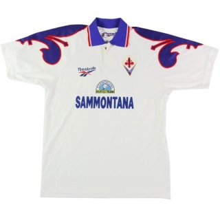 Thailande Maillot Fiorentina 2ª Retro 1995 1996 Blanc