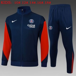 Enfant Survetement PSG 2025-26 Bleu 7 Enfant Survetement PSG 2025-26 Bleu 7