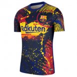 Thailande Maillot Barcelone Pre Match 2020 Rouge Bleu