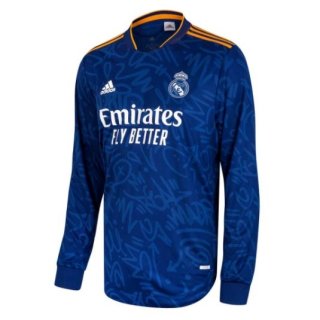 Thailande Maillot Real Madrid 2ª ML 2021-22