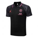 Polo PSG 2022-23 Noir Gris