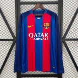 Thailande Maillot Barcelone 1ª ML Retro 2014-2015
