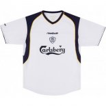 Thailande Maillot Liverpool 2ª Retro 2001 2003 Blanc