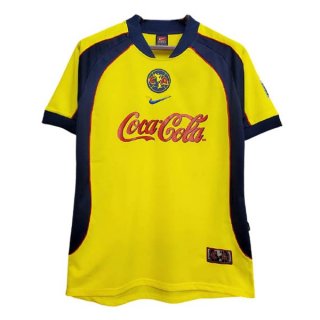 Maillot América 1ª Retro 2001 2002 Jaune