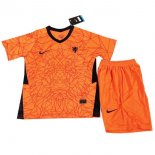 Maillot Pays-Bas 1ª Enfant 2020 Orange