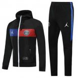 Coupe Vent Paris Saint Germain Conjunto Complet 2020-21 Rouge Bleu Noir