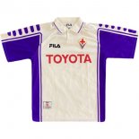 Thailande Maillot Fiorentina FILA 2ª Retro 1999 2000 Blanc