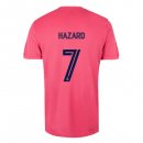 Maillot Real Madrid 2ª NO.7 Hazard 2020-21 Rose