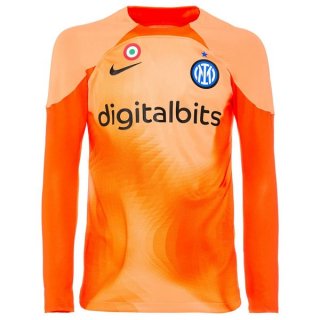 Thailande Maillot Inter Milan Gardien 2022-23 Orange