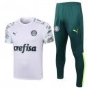 Entrainement Palmeiras Conjunto Complet 2020-21 Blanc Vert